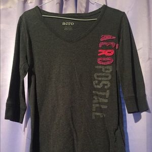Aeropostale 3/4 Sleeve Shirt